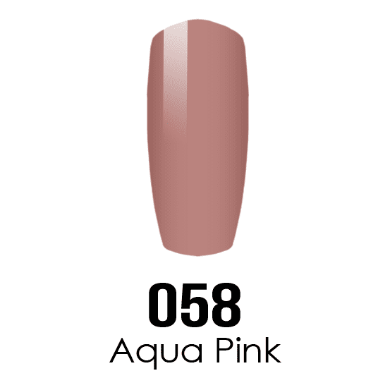 Duo Gel - DC058 Aqua Pink - Image 2