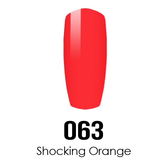 Duo Gel - DC063 Shocking Orange - Image 2