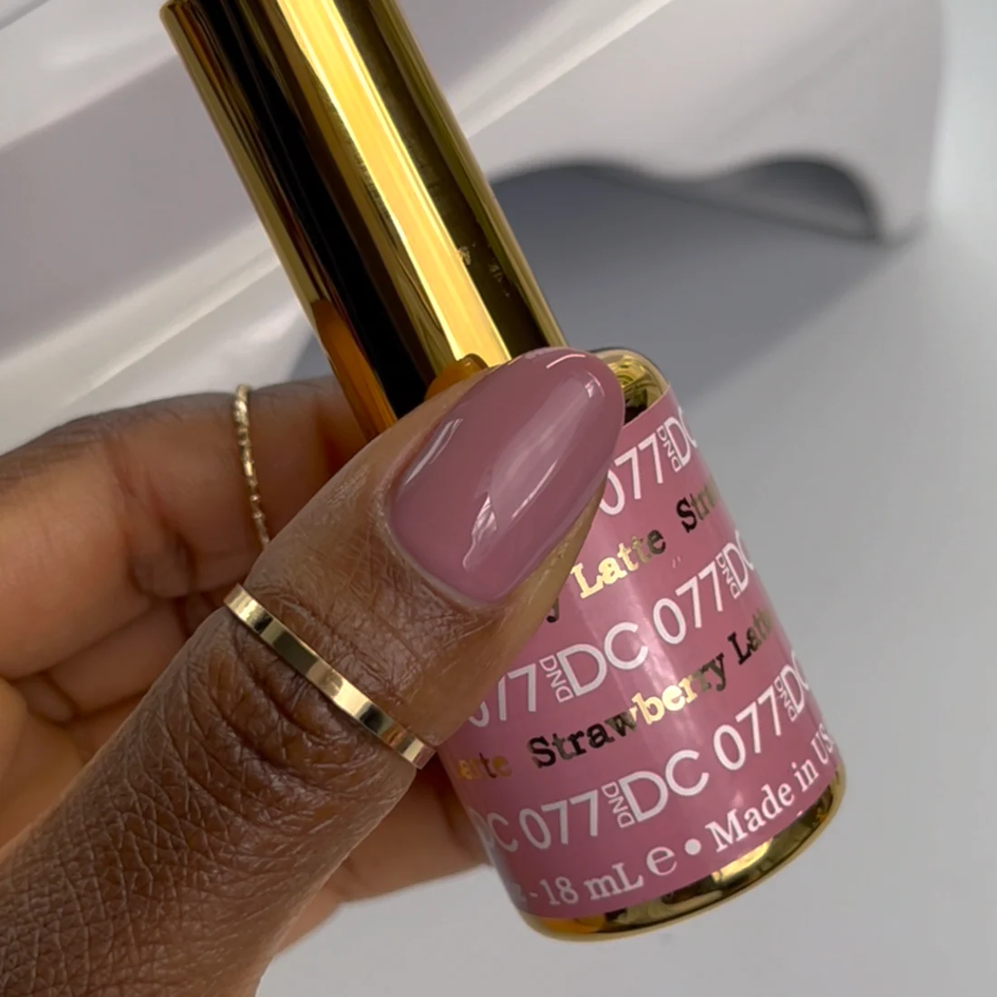 Duo Gel - DC077 Strawberry Latte - Image 3