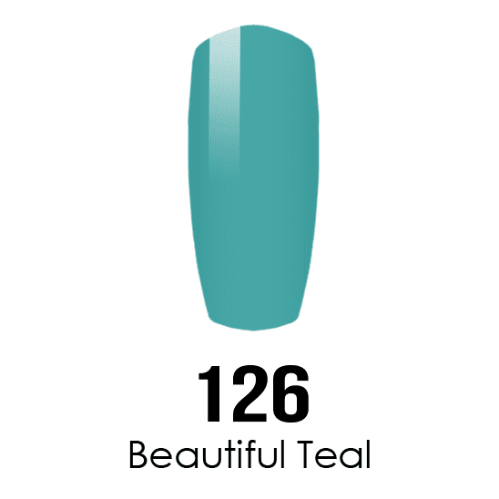 Duo Gel - DC126 Beautiful Teal - Image 2