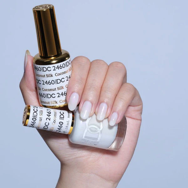 DND Duo Gel - DC2460 Coconut Silk - Image 3