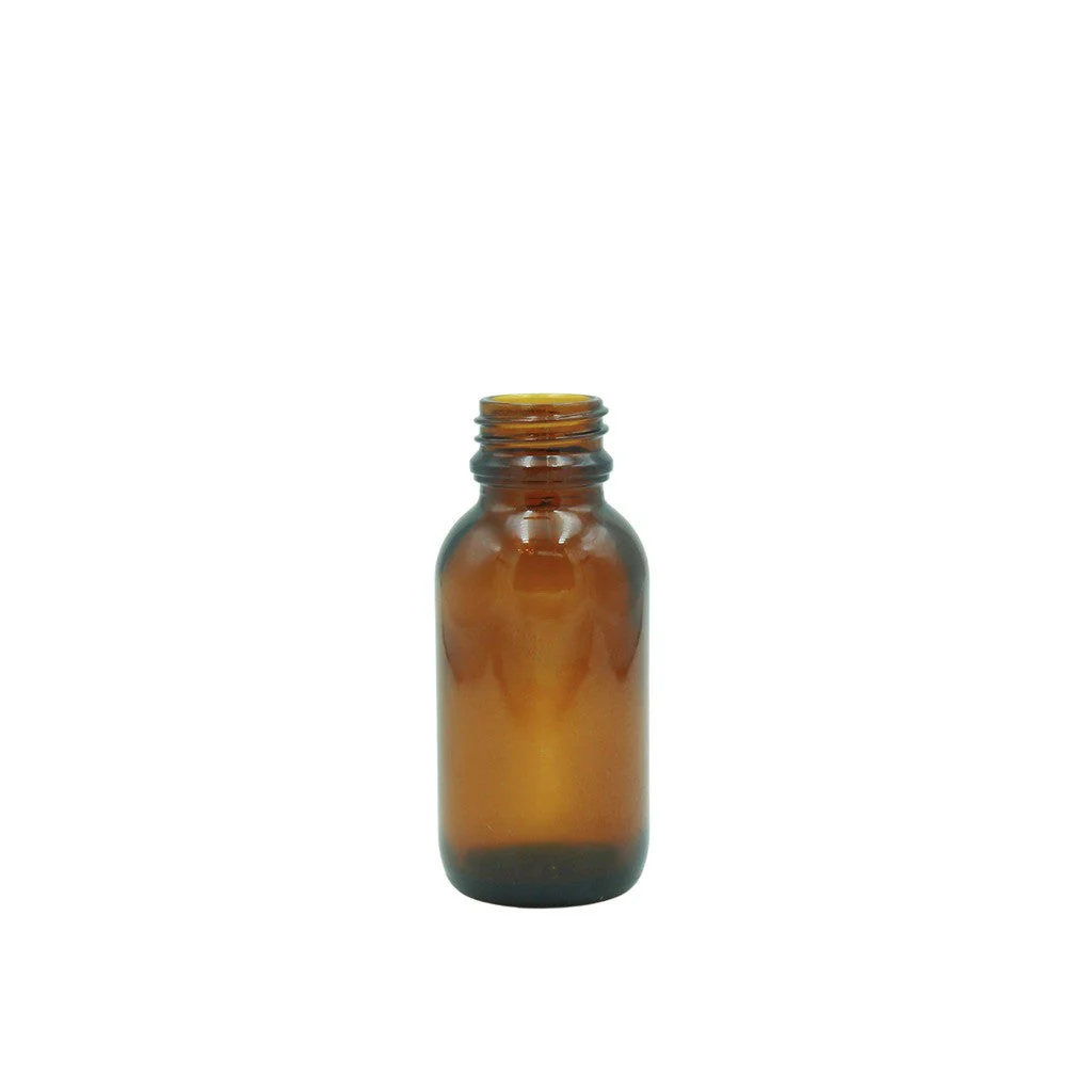 Empty Amber Bottle 50ml 24mm Opening With Dropper - Image 2
