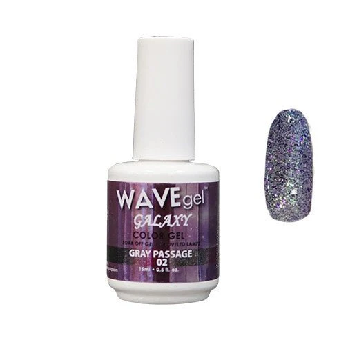 Galaxy Gel Polish - 02 Gray Passage - Image 2