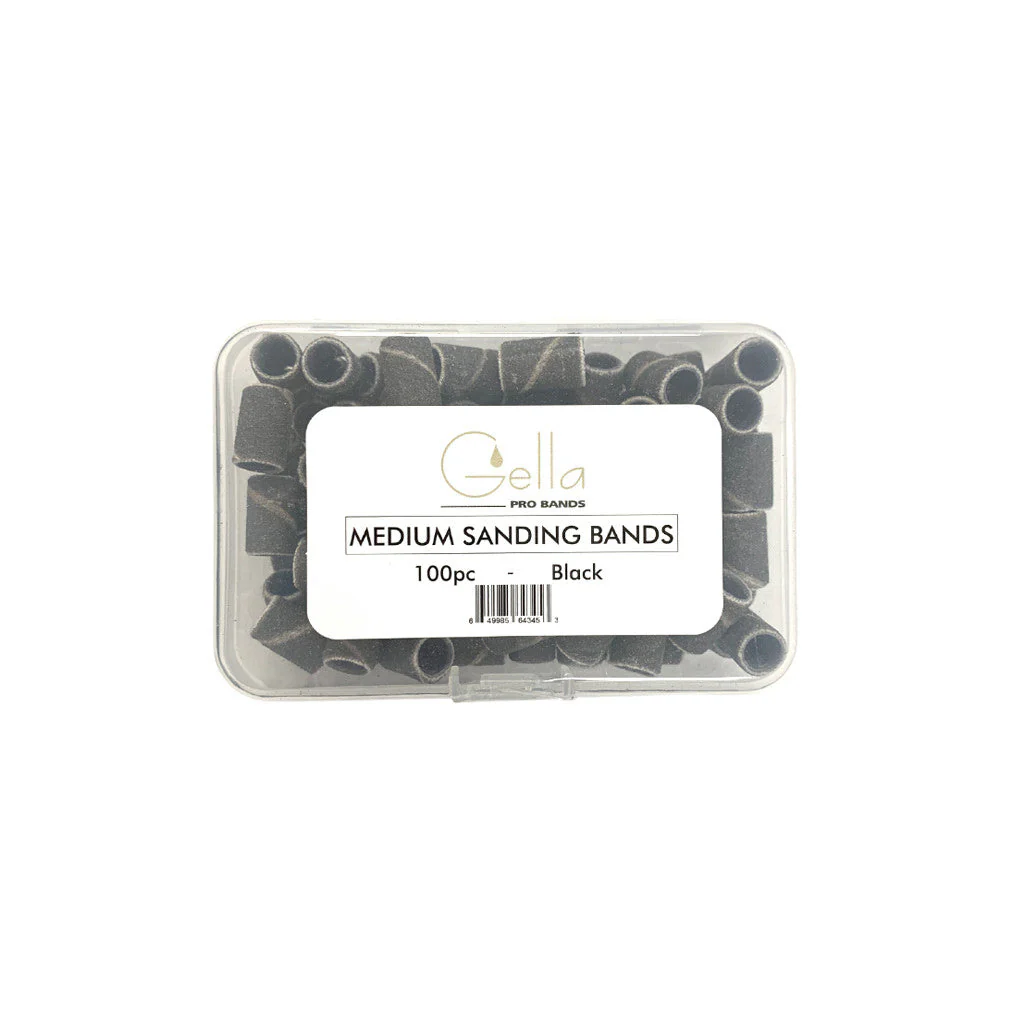 Sanding Bands Medium Black 100pc - Image 2