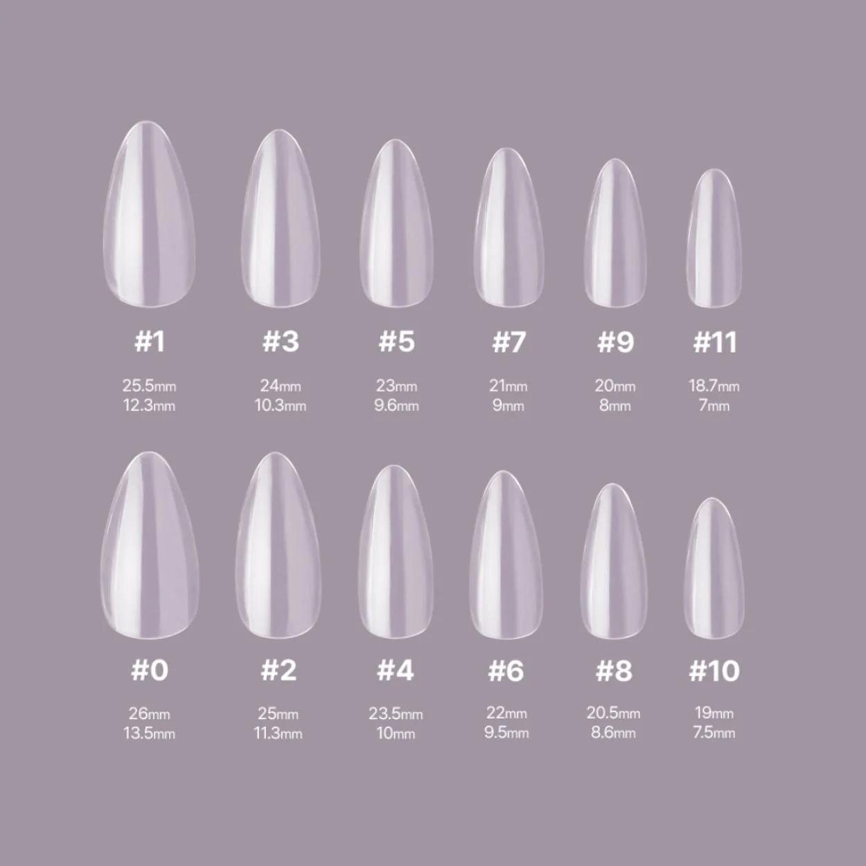 Gel Fit Nail Tips - Oval - Image 4