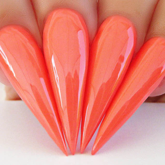 Gel Polish - G490 Romantic Coral - Image 2