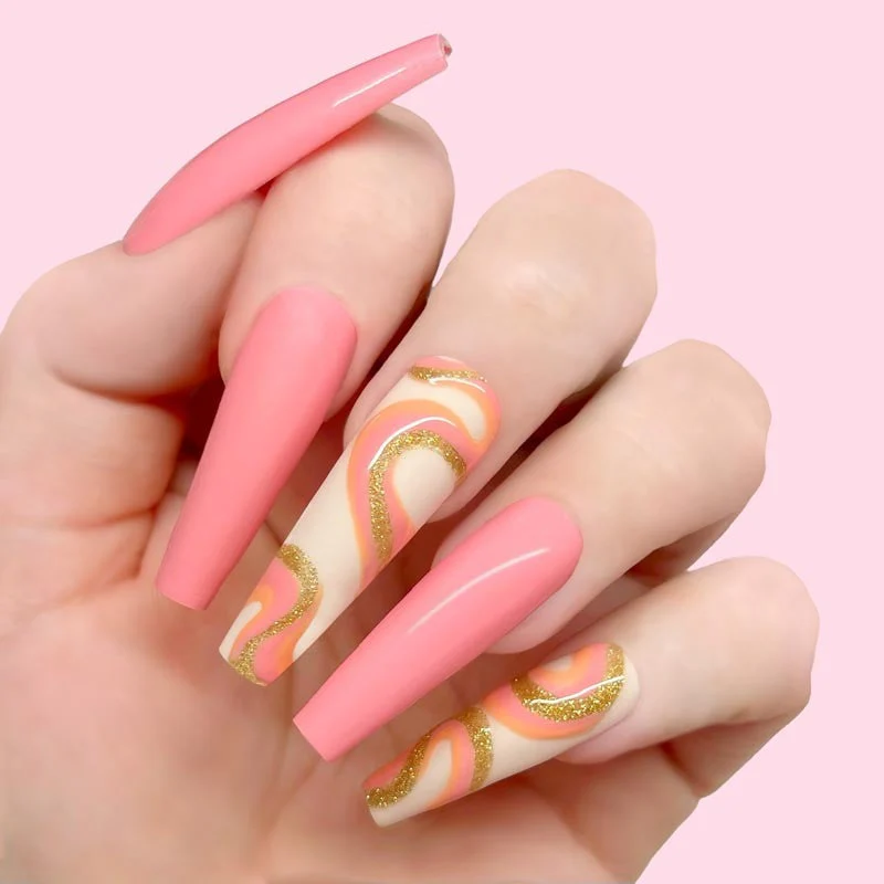 Gel Polish - G647 RSVPeach - Image 5