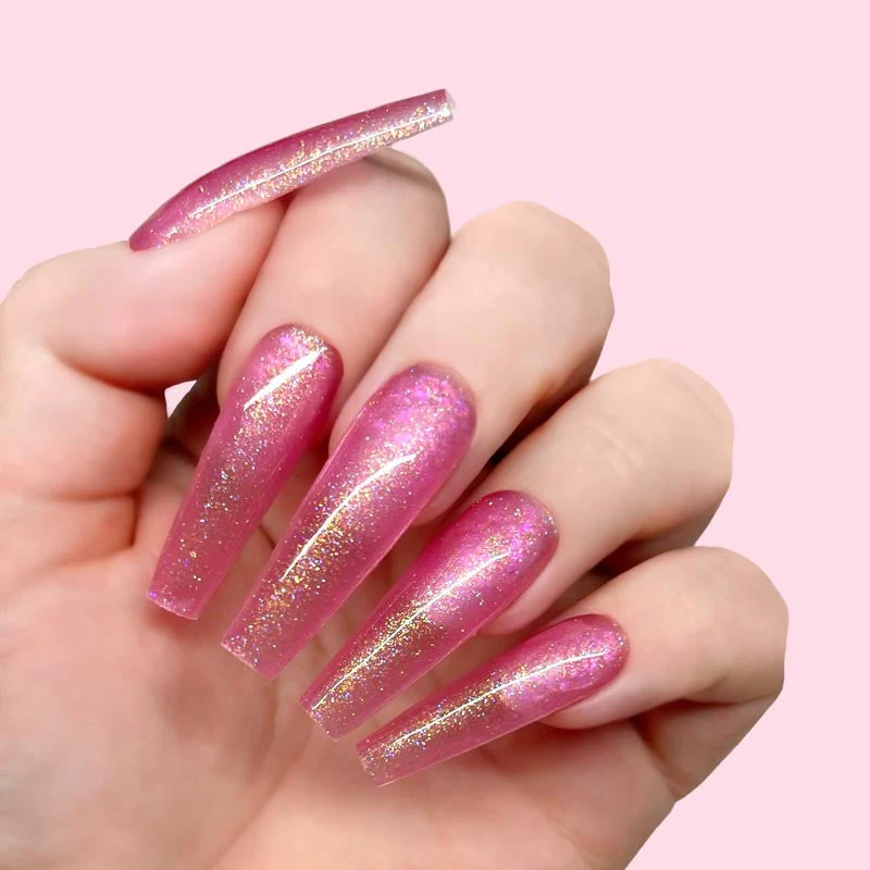 Gel Polish - G650 Peach Sangria - Image 2