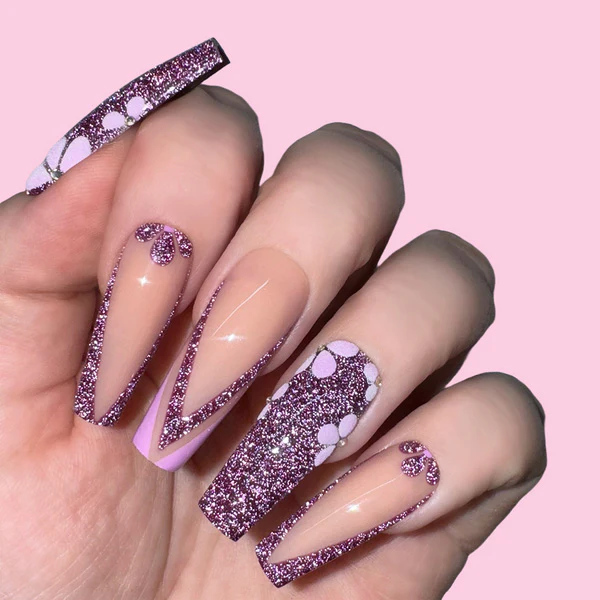 Gel Polish - GFX129 Purple Haze - Image 2