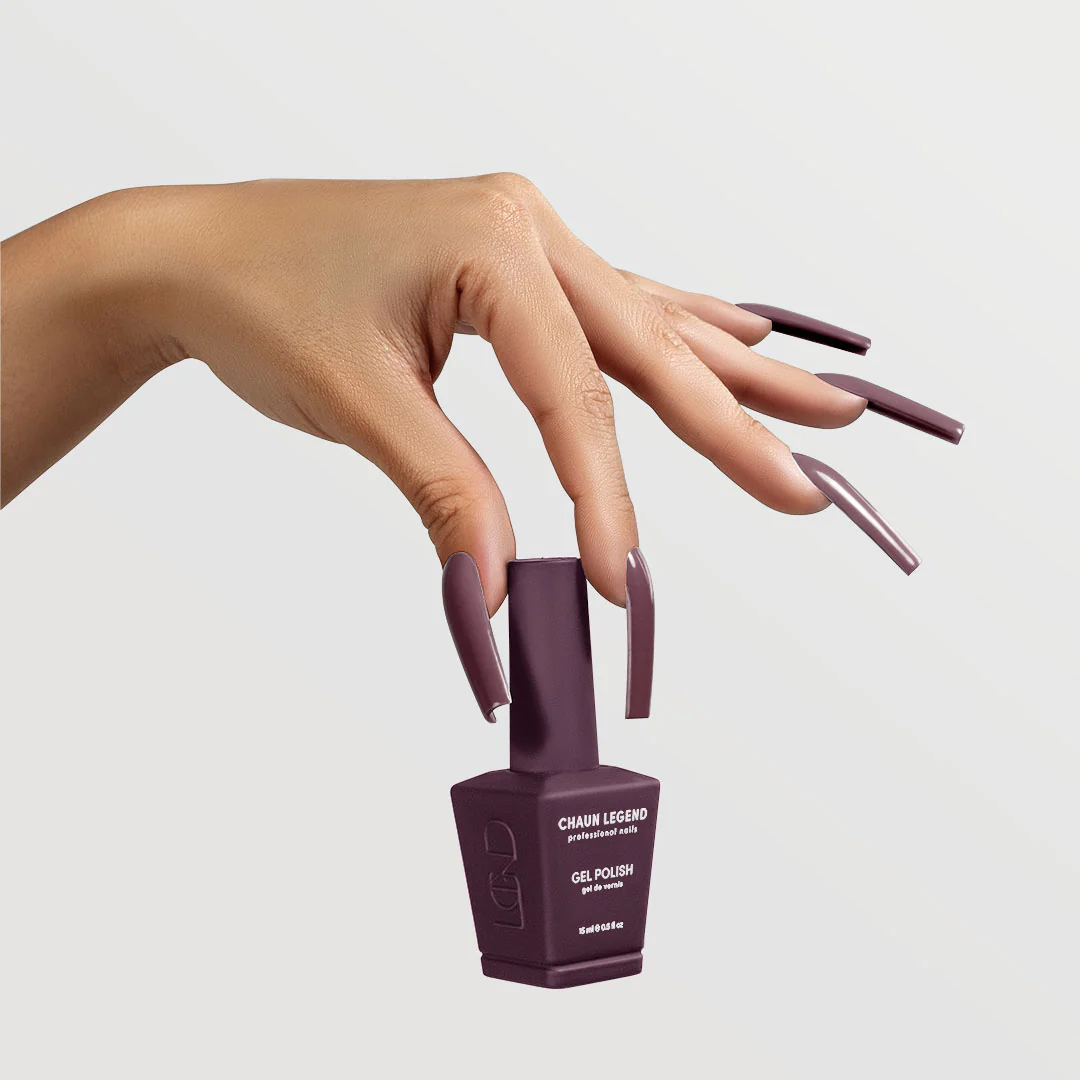 Gel Polish - LG5075 Gothic Plum  - Image 2