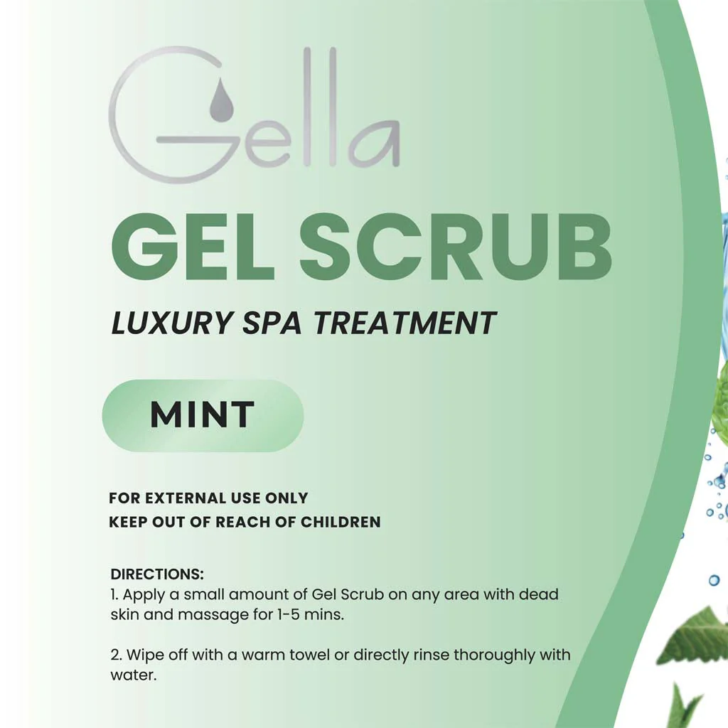 Gel Scrub - Mint 3.79L (1gal) - Image 2