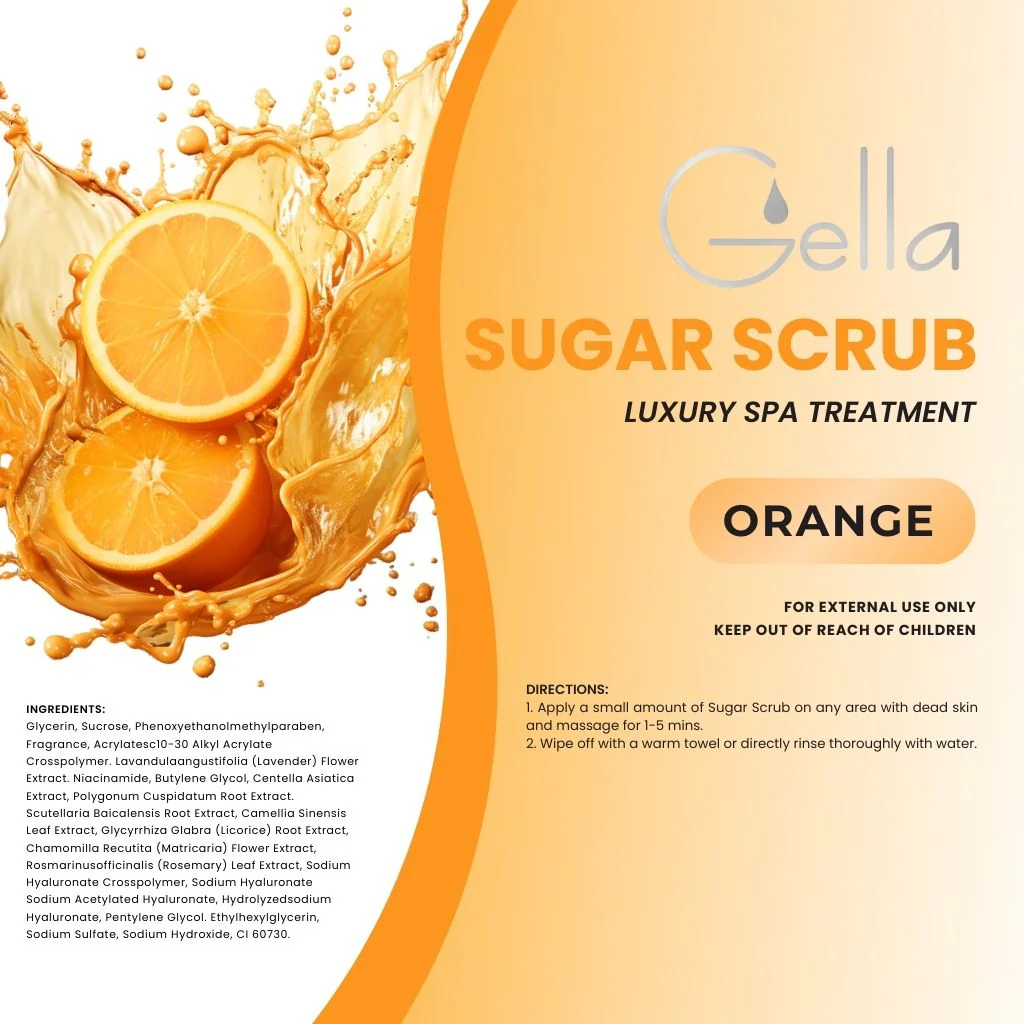 Sugar Scrub - Orange 3.78 (1gal) - Image 2