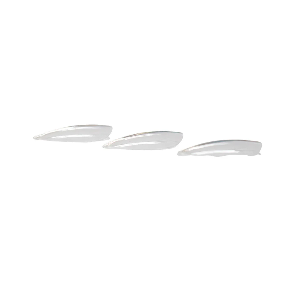 Full Tips Almond Medium Clear 1-9 504pc - Image 3