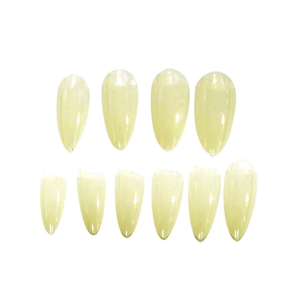 Full Tips Almond Medium Natural 1-9 504pc - Image 4