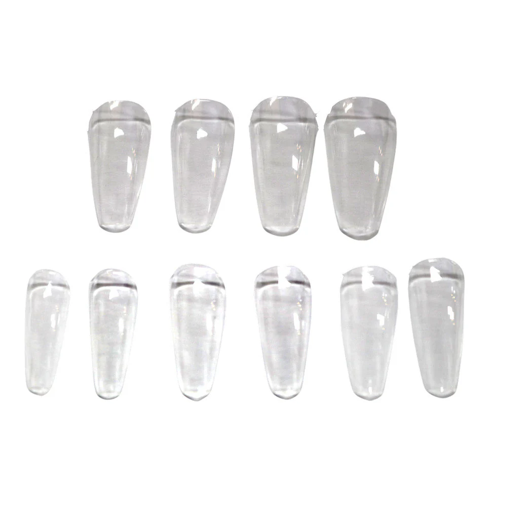Full Tips Coffin Medium Clear 1-9 504pc - Image 4