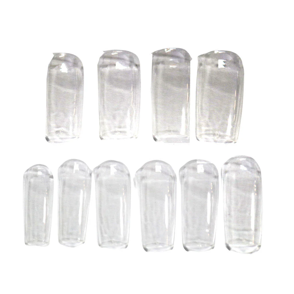 Full Tips Square Medium Clear 1-9 504pc - Image 4