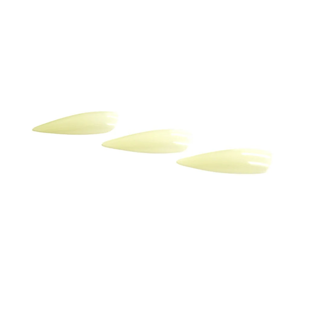 Full Tips Stiletto Medium Natural 1-9 504pc - Image 2