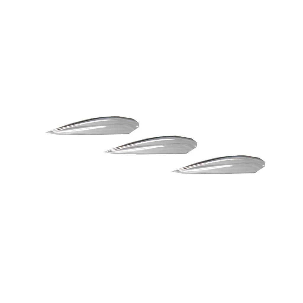 Full Tips Stiletto Medium Clear 1-9 504pc - Image 2