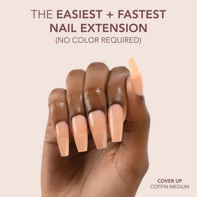 Gelly Tips Cover -  Coffin Medium Cover Up - Image 4