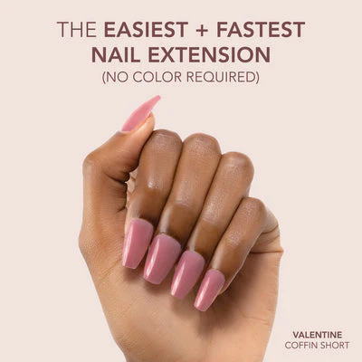 Gelly Tips Cover -  Coffin Short Valentine - Image 2