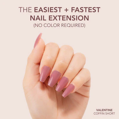 Gelly Tips Cover -  Coffin Short Valentine - Image 3