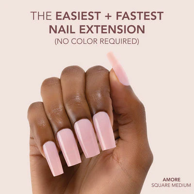 Gelly Tips Cover -  Square Medium Amore - Image 2