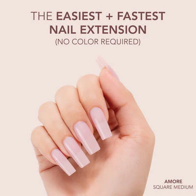 Gelly Tips Cover -  Square Medium Amore - Image 3