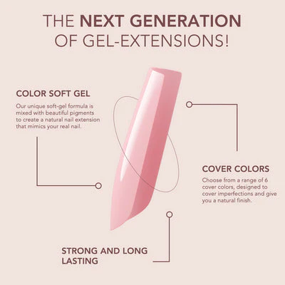 Gelly Tips Cover -  Square Medium Amore - Image 4