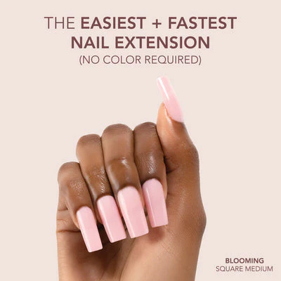 Gelly Tips Cover -  Square Medium Blooming - Image 2