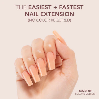 Gelly Tips Cover -  Square Medium Cover Up - Image 2