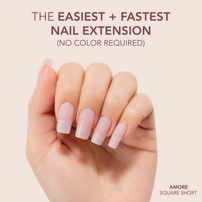 Gelly Tips Cover -  Square Short Amore - Image 3