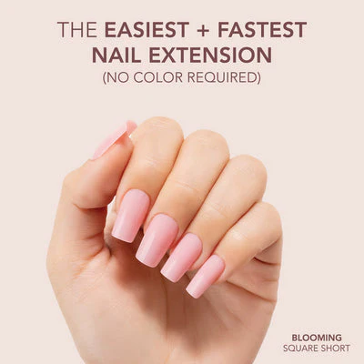 Gelly Tips Cover -  Square Short Blooming - Image 2