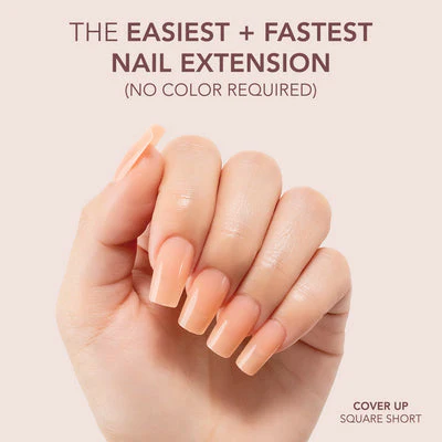 Gelly Tips Cover -  Square Short Cover Up - Image 3