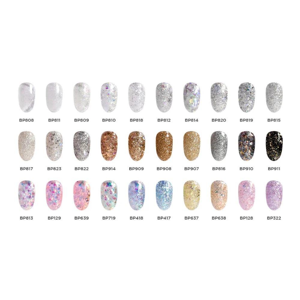 Gel Kit - Glitter Collection 60pc Set - Image 5