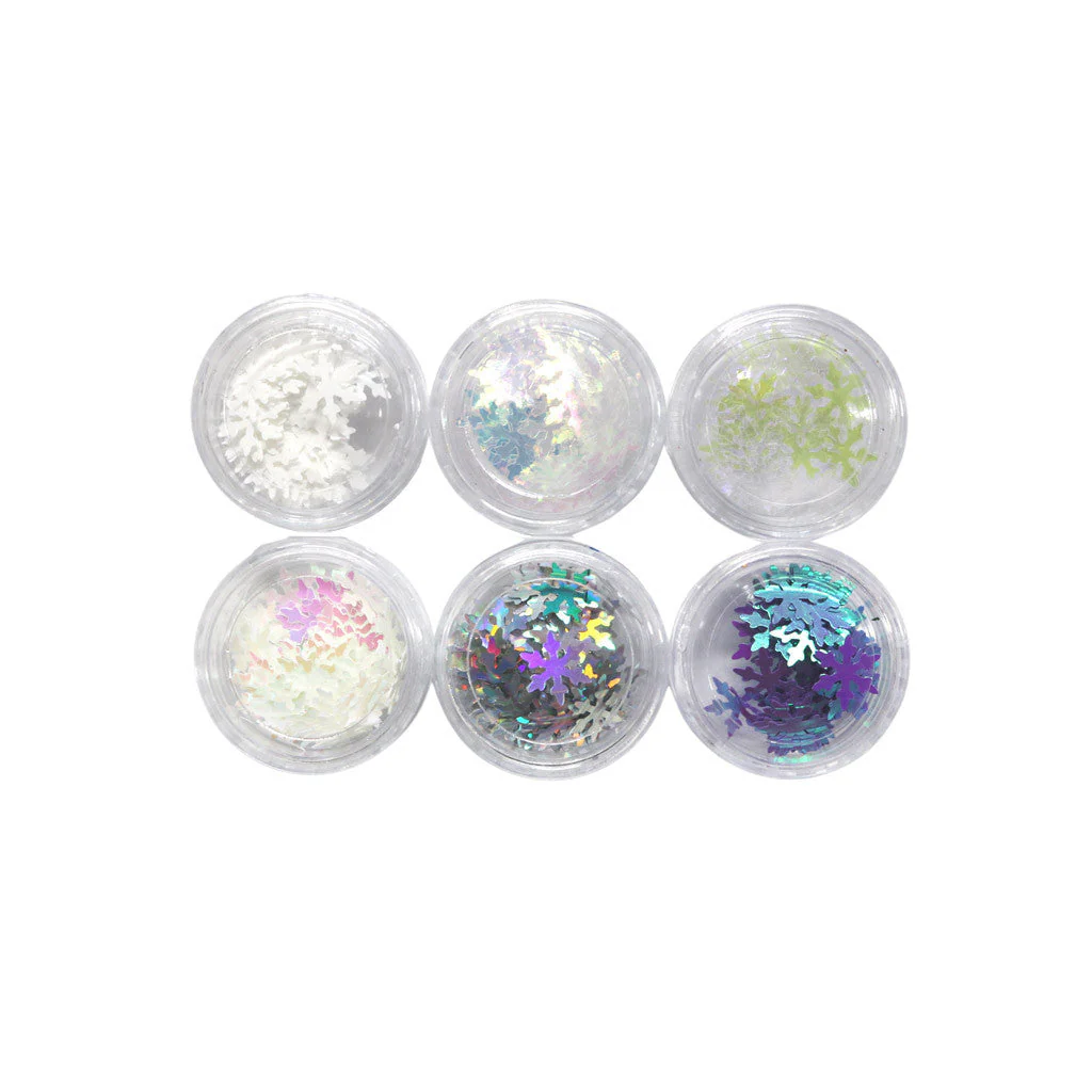 Glitter Snow Flake Set - Image 2