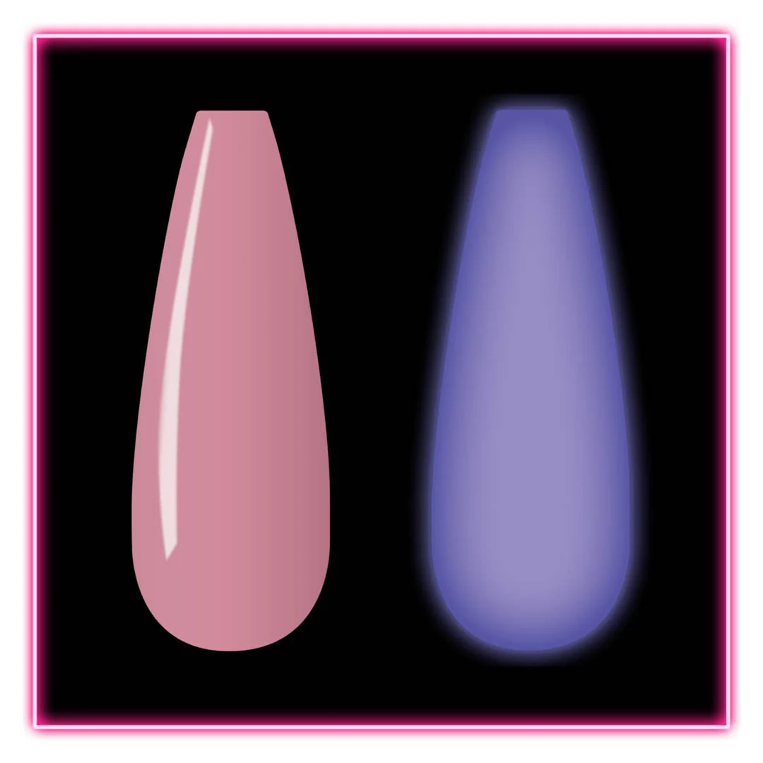 Glow Dip - DG124 Retro Pink - Image 2