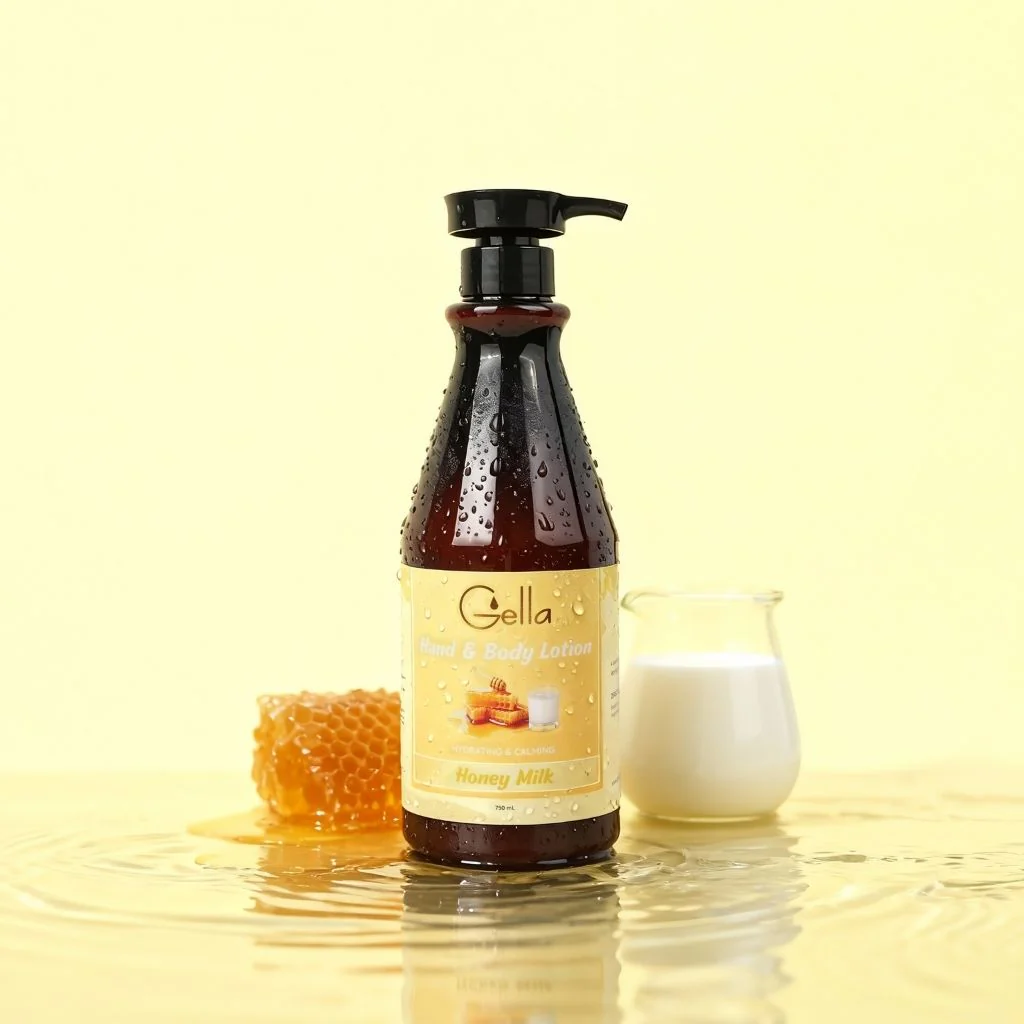 Hand & Body Lotion - Honey Milk 750ml - Image 2