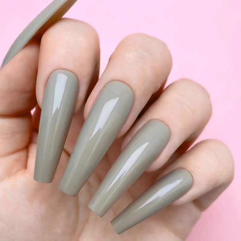 Nail Lacquer - N5019 Cray Grey - Image 3