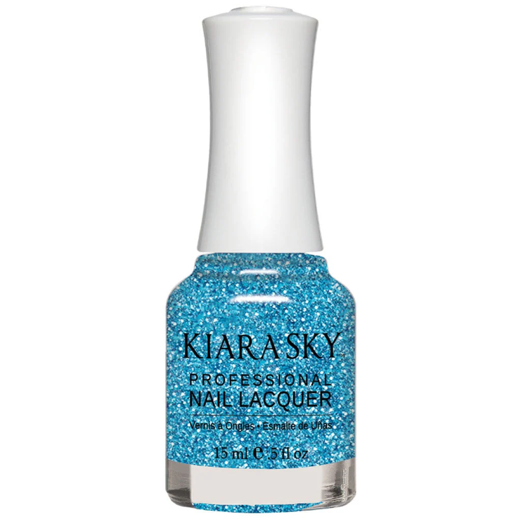 Nail Lacquer - N5071 Blue Lights - Image 2