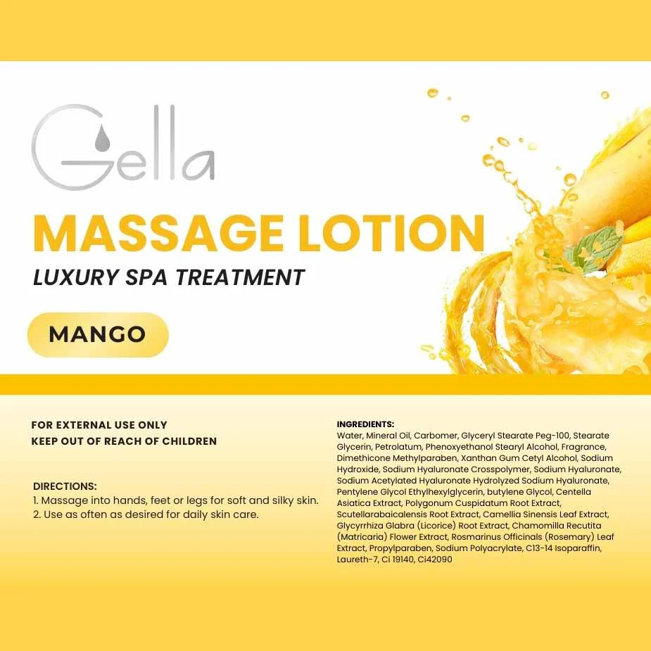 Massage Lotion - Mango 3.78L (1gal) - Image 3