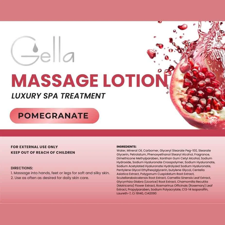 Massage Lotion - Pomegranate 3.78L (1gal) - Image 3