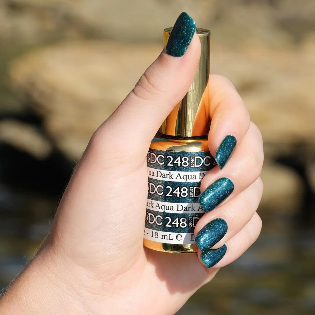 Mermaid Gel - DC248 Dark Aqua - Image 4