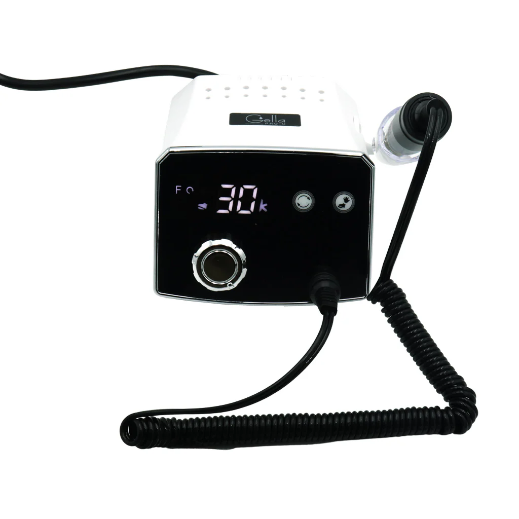 Nail Drill - PRO - U Black & White - Image 2