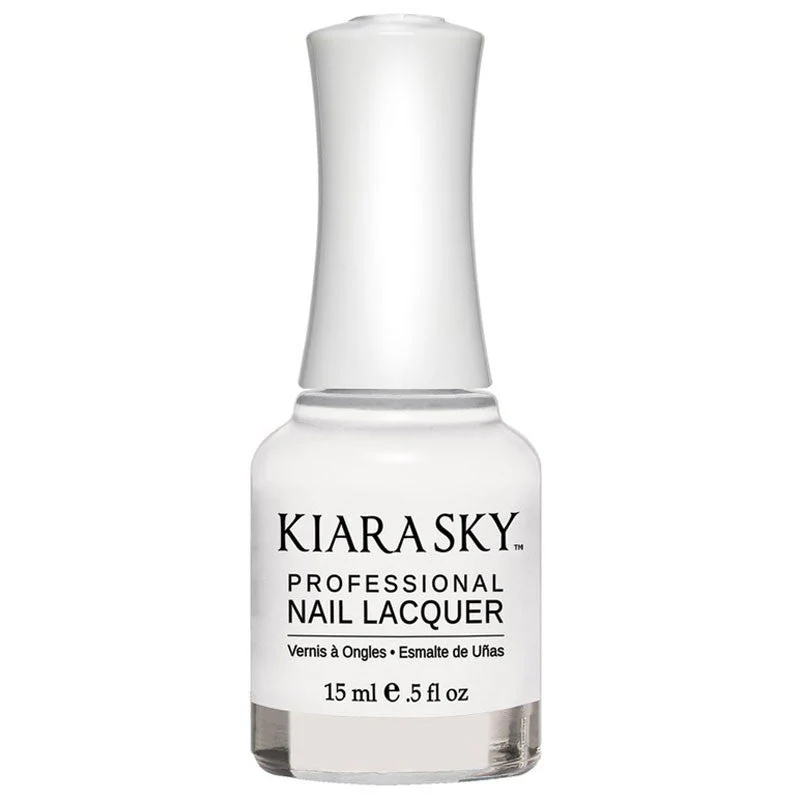 Nail Lacquer - N401 Pure White - Image 2