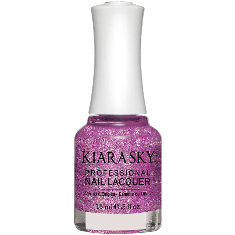 Nail Lacquer - N430 Purple Spark - Image 2
