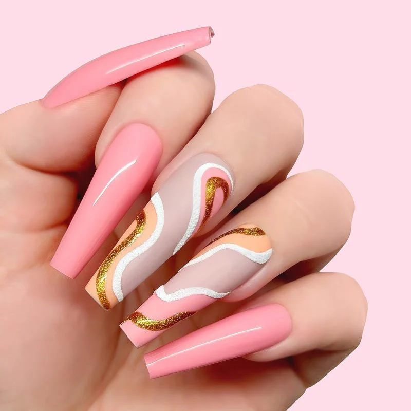 Nail Lacquer - N647 RSVPeach - Image 6