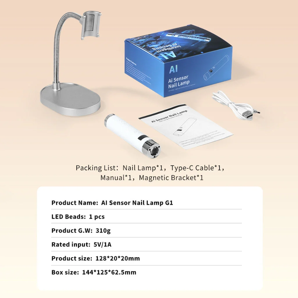 Nail Lamp - Mini Sensor White - Image 4