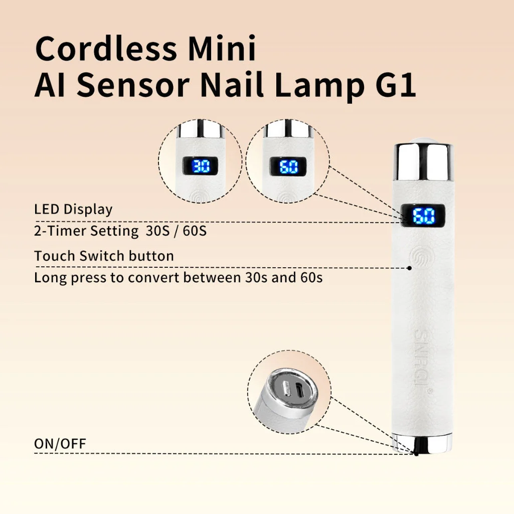 Nail Lamp - Mini Sensor White - Image 5