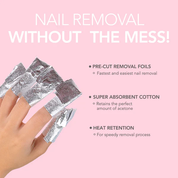 Nail Removal Foils - 200pcs - Image 2