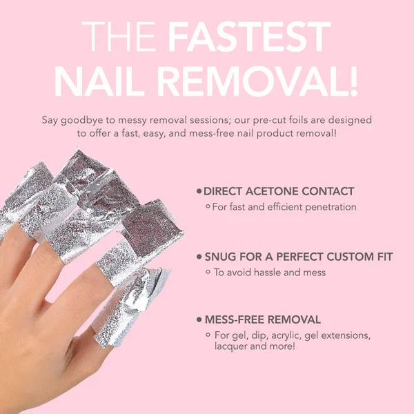 Nail Removal Foils - 200pcs - Image 3